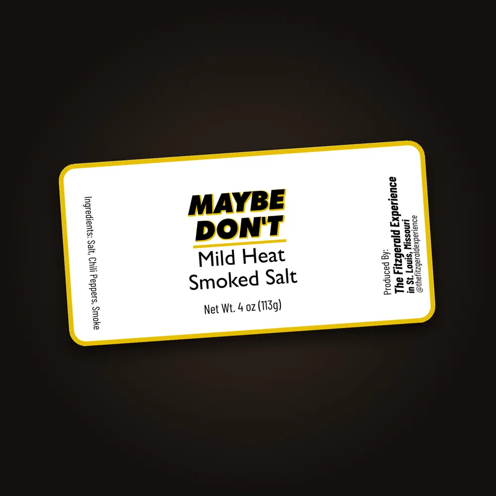 Maybe Don't | Mild Heat Smoked Salt